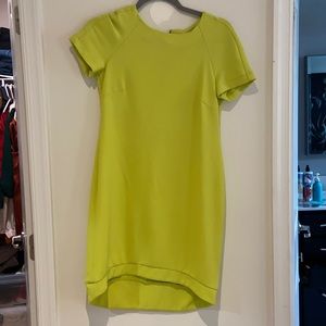 Top shop mini neon green dress ! Size US 4